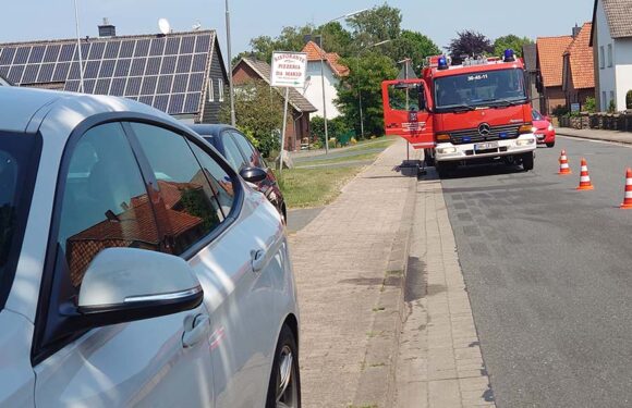 Hagenburg: Defektes Fahrzeug sorgt für Feuerwehreinsatz
