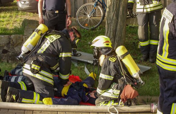 Sachsenhagen: Feuerwehr-Einsatzübung zum Dienststart