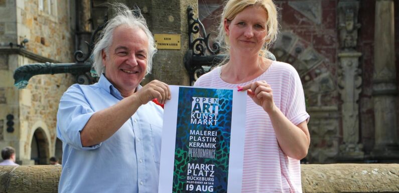 „Kunst begeistert und inspiriert“: „OpenART“ Kunstmarkt am 19. August auf dem Marktplatz