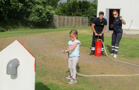 Erfolgreicher Schnupperdienst der Kinderfeuerwehren in Sachsenhagen