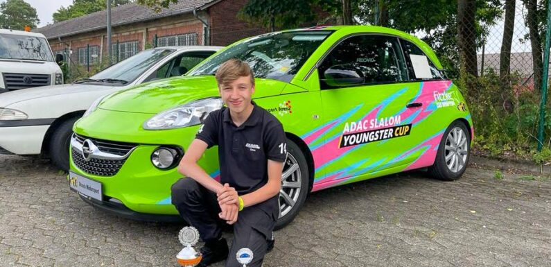 Großer Erfolg für Timo im ADAC Slalom Youngster Cup