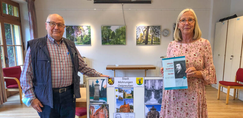 Leben, Wirken und die Bedeutung: Ausstellung in der Begegnungsstätte widmet sich Johann Gottfried von Herder