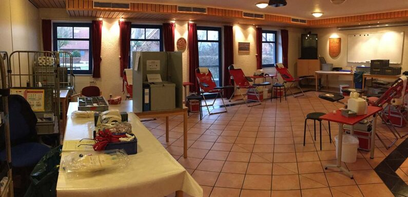 Blutspende bei Feuerwehr Meinsen-Warber