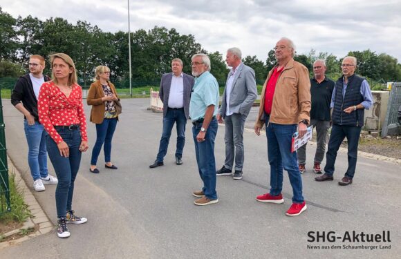 Hafenbetrieb ist eine Investition mit Perspektive: Eveser SPD besichtigt mit Marja-Liisa Völlers und Sandra Schauer den Hafen Berenbusch