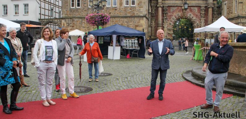 Kunstmarkt in Bückeburg: Pilot-Veranstaltung „OpenArt“ erfreut sich großer Resonanz