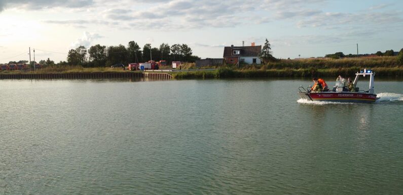 Sachsenhagen: Feuerwehr sucht am Mittellandkanal nach vermisster Person