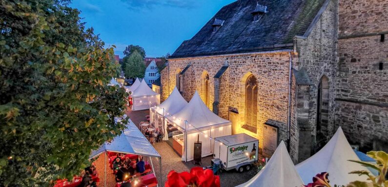 Shoppen, schlemmen und genießen: Rintelner Weintage vom 2. bis 5. Oktober