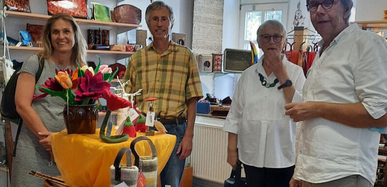 Global denken, lokal handeln: Grünen-Bundestagsabgeordnete Katja Keul zu Besuch im Weltladen Stadthagen