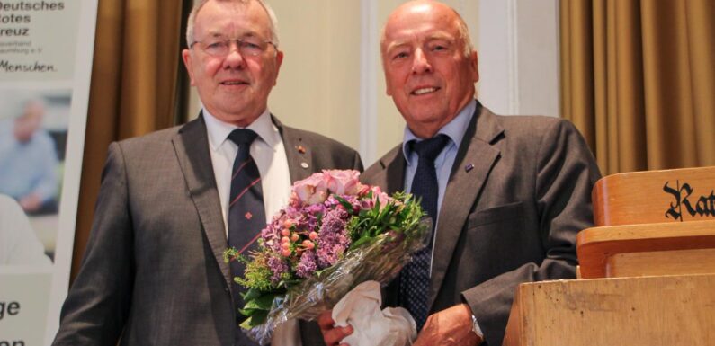 Reiner Brombach wird neuer DRK-Präsident: Bernd Koller aus Amt verabschiedet