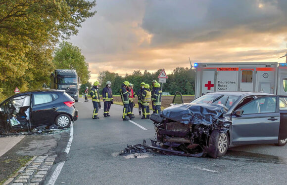 Vier Verletzte bei Verkehrsunfall zwischen Sachsenhagen und Lindhorst