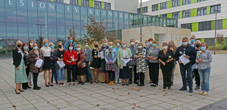 Dank und Wertschätzung für langjährige Mitarbeiter am Klinikum Schaumburg
