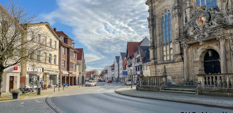 Bückeburg: Sperrung der Schulstraße und der oberen Langen Straße