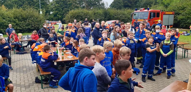 Orientierungsmarsch zur Geburtstagsfeier