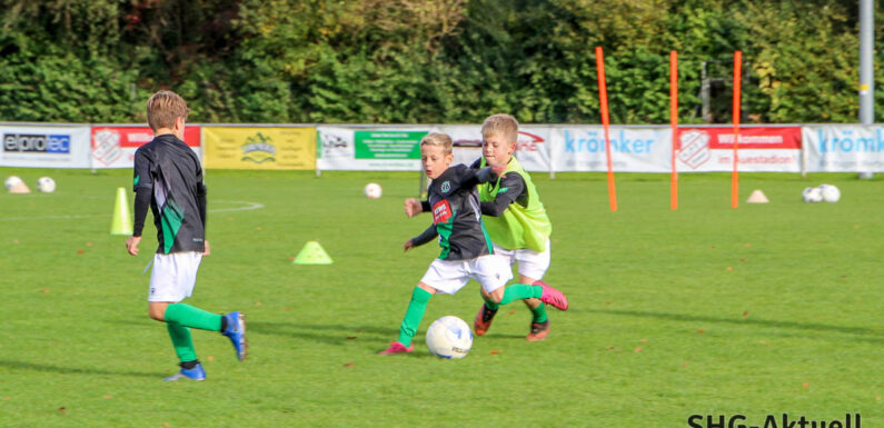 Kicken wie die Profis: Hannover 96 Fußballschule nach zwei Jahren wieder beim VfR Evesen zu Gast