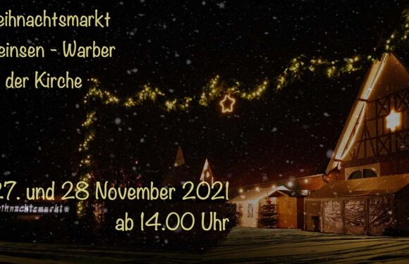 Weihnachtsmarkt der Vereine in Meinsen an der Kirche findet statt