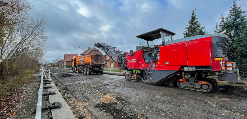 Ortsdurchfahrt Warber wird am 30. November asphaltiert / Sperrung für Anliegerverkehr