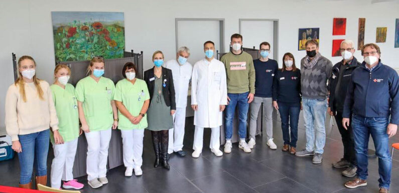 Impfzentrum am Klinikum Schaumburg in Kooperation mit DRK und ASB gestartet