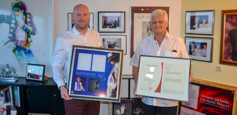 „Smooth Criminal“: DRK Ortsverein Bückeburg erhält Michael Jackson Songtext