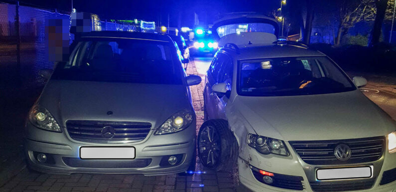 Unfallflucht in Stadthagen: Nienstädter (27) bei Ausweichmanöver verletzt, vier Autos beschädigt