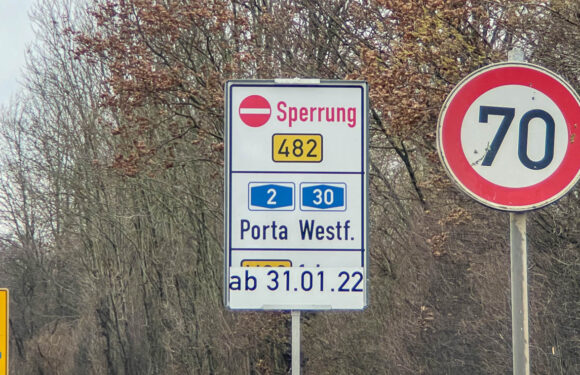 Fahrbahnerneuerung der B 482 wird ab 31. Januar fortgesetzt