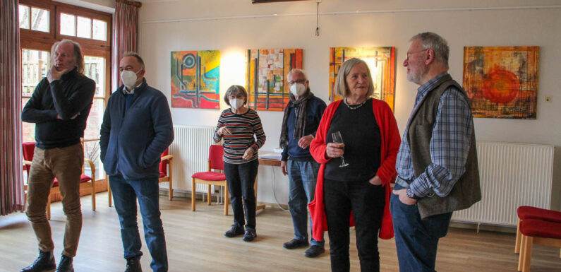 Gedenken an den Freimaler: Begegnungsstätte zeigt Bilder des verstorbenen Künstlers Sönke Habedank