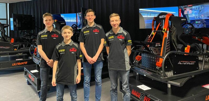 Stadthäger Motor Club mit U18-Fahrern digital in Silverstone unterwegs