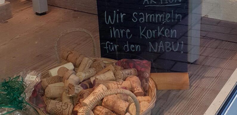 19.000 Korken für NABU-Projekt gesammelt