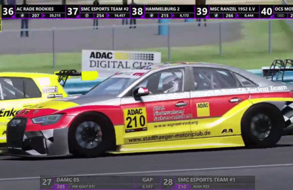 ADAC Digital Cup: Kollisionen sorgen für Probleme im Finalrennen