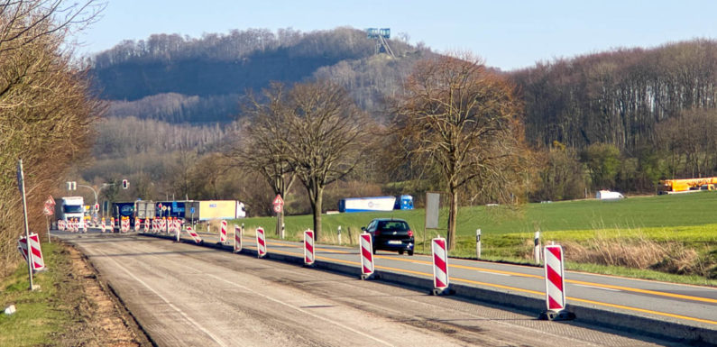Restliche Sanierung der B83 von Steinbergen bis Bad Eilsen dauert bis Juli