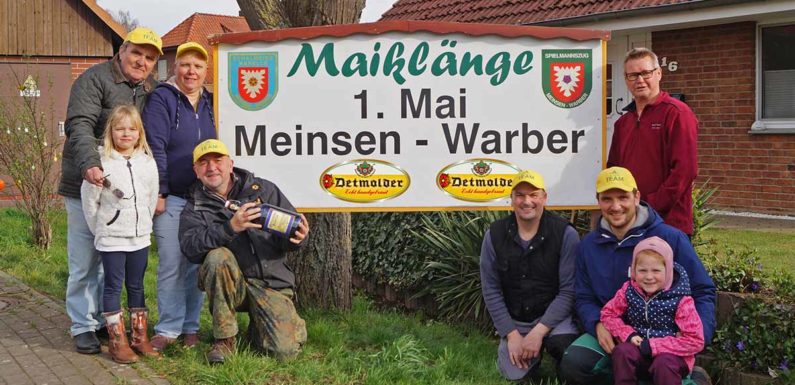 Endlich erklingen wieder die Maiklänge in Meinsen-Warber