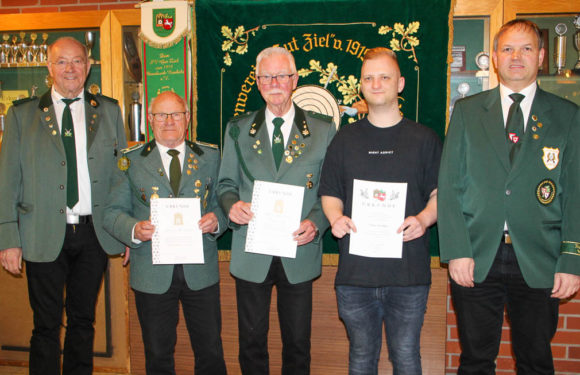 Schützen spenden für die Ukraine: Mirko Traue neuer Vorsitzender des Schützenvereins „Gut Ziel“