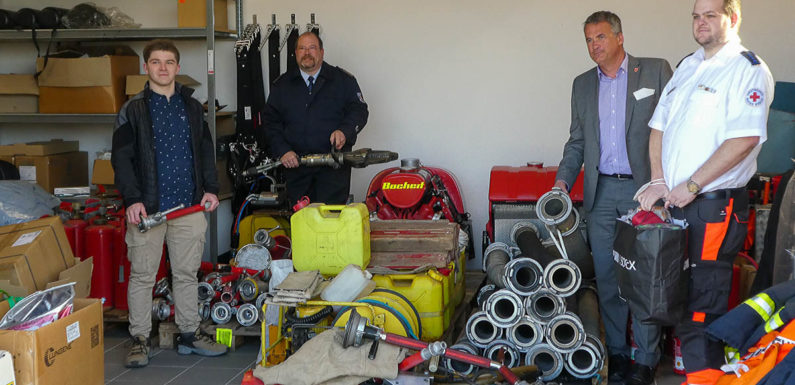 Hilferuf aus Gdów: Güter im Wert von 170.000 Euro für Geflüchtete gesammelt