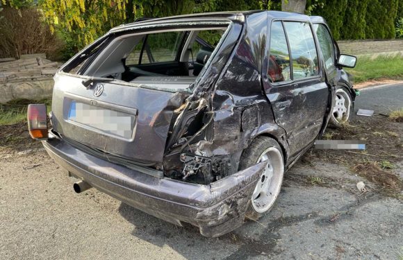 Zwei Verletzte bei Unfall in Schierneichen