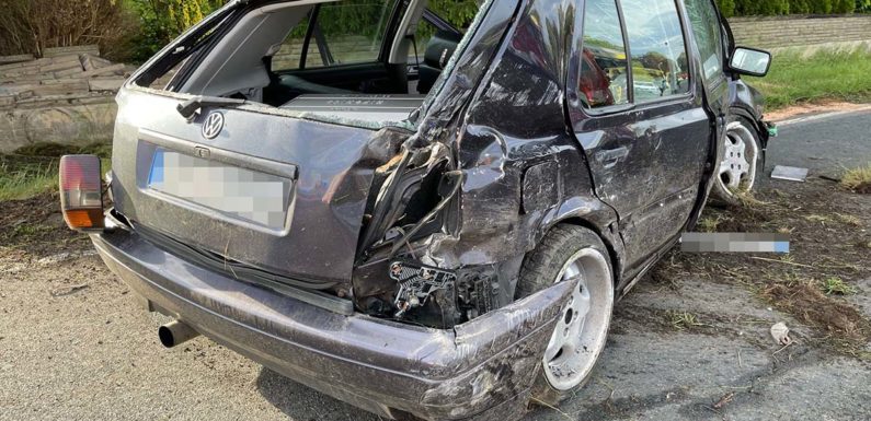 Zwei Verletzte bei Unfall in Schierneichen