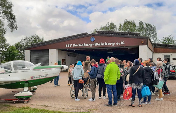 Erlebnisreicher Tag beim Luftsportverein Bückeburg-Weinberg