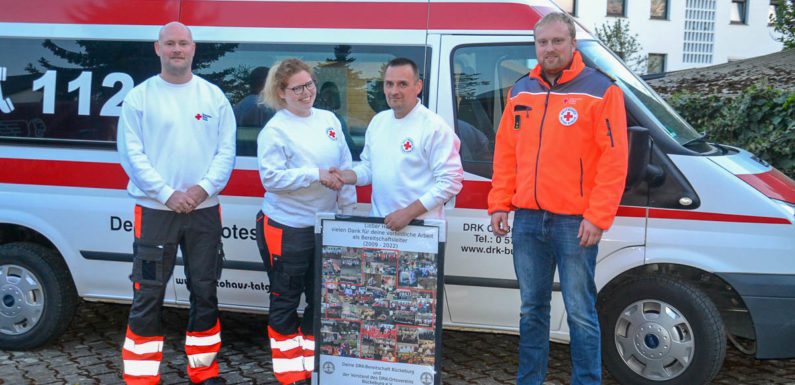 DRK Bückeburg mit neuer Bereitschaftsleitung: Pia Marie Kipper folgt auf Heiko Büsing