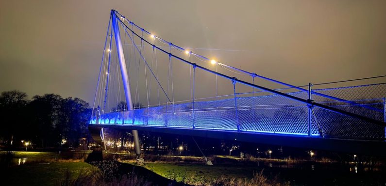 Standsicherheitsproblem: Glacisbrücke in Minden gesperrt