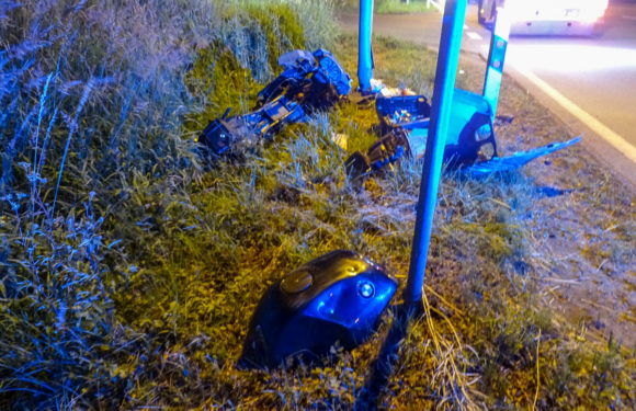 Motorradfahrer bei Unfall auf B83 in Luhden schwer verletzt