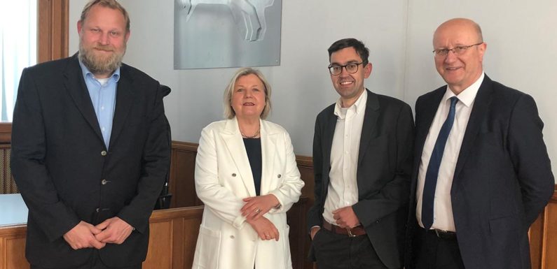 Besuch beim Landgericht Bückeburg