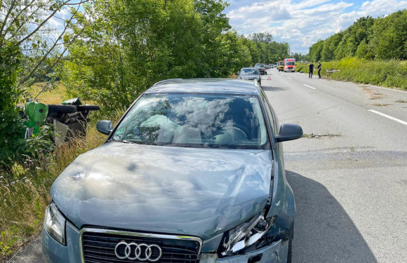 B65 bei Röcke nach mehreren Verkehrsunfällen gesperrt