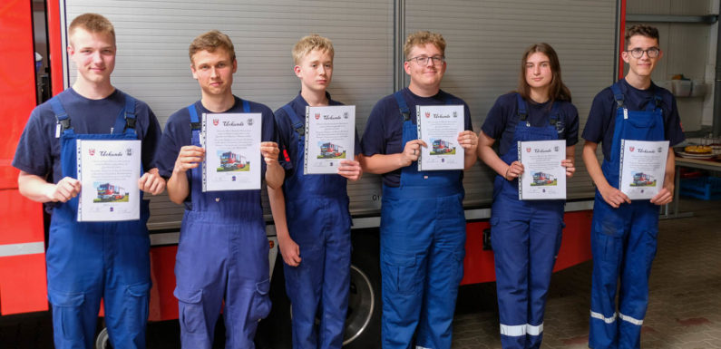 Führungswechsel in den Nachwuchsabteilungen der Ortsfeuerwehr Hagenburg/Altenhagen