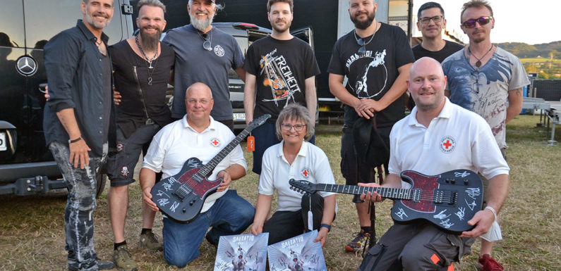 Auf MPS: Saltatio Mortis unterstützen erneut den DRK Ortsverein Bückeburg