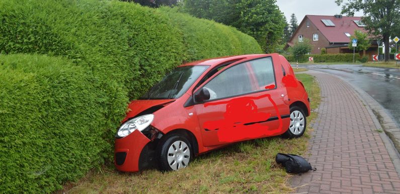 In Hespe von der Straße abgekommen / Fußgänger in Obernkirchen von Auto angefahren