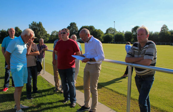 „Diese Investition muss geschützt werden“: VfR Evesen beantragt Umzäunung für neuen B-Platz / Große finanzielle Sorgen