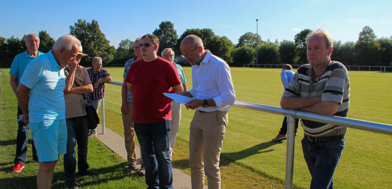 „Diese Investition muss geschützt werden“: VfR Evesen beantragt Umzäunung für neuen B-Platz / Große finanzielle Sorgen