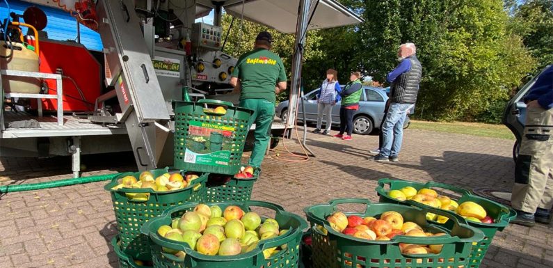 Uchter Saftmobil zu Gast in Meinsen-Warber
