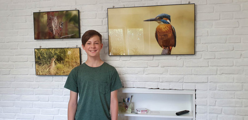 13-jähriger Fotograf zeigt besondere Ausstellung beim NABU in Obernkirchen