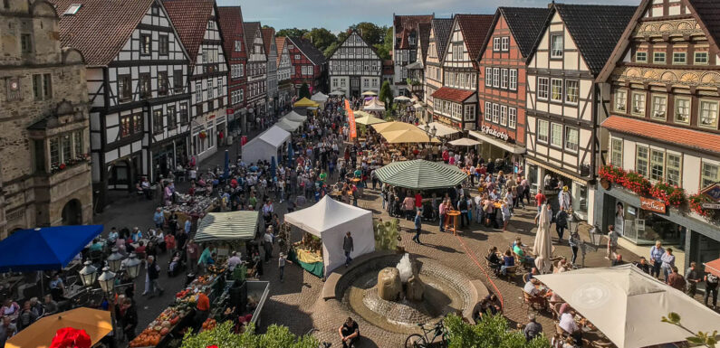 Der Rintelner Öko- und Bauernmarkt feiert am 10. und 11. September 25-jähriges Jubiläum