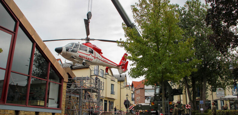 Finale Landung der Dauphin-HAAK: Lang ersehnter Neuzugang fürs Hubschraubermuseum Bückeburg