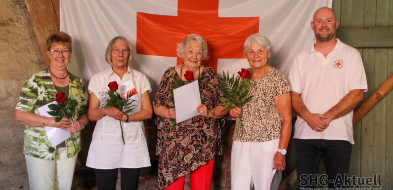 4862 Stunden für die Gemeinschaft: DRK Bückeburg blickt auf 2021 zurück